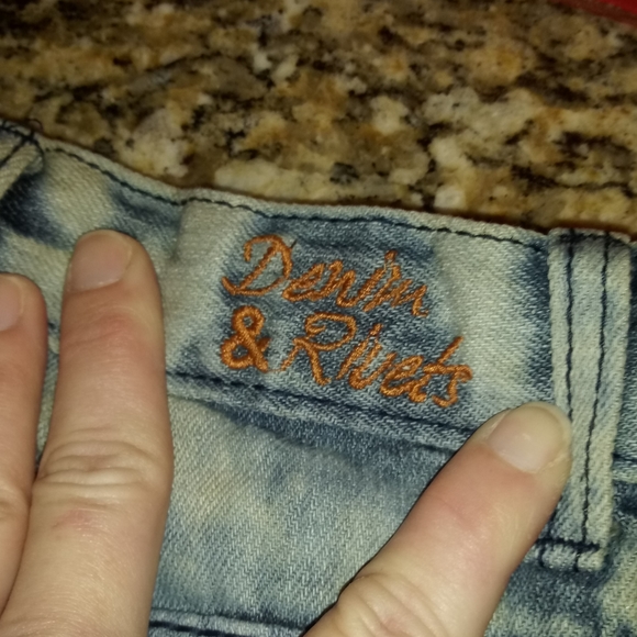 0120 Boys Denim & Rivets Jeans - Picture 7 of 7